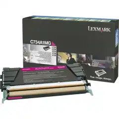 Lexmark Toner Magenta C734A1MG (6.000 sider)