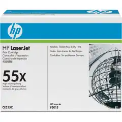 HP Toner 55X Sort Høykapasitet (12.500 sider)