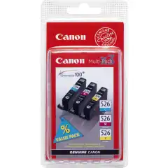 Canon Blekkpatron Pakke CLI-526 CMY (3x9ml)