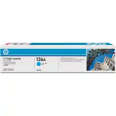HP Toner 126A Cyan (1.000 sider)