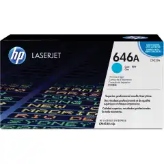 HP Toner 646A Cyan (12.500 sider)