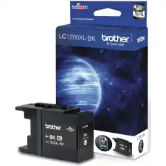 Brother Blekkpatron LC-1280XLBK Sort Høykapasitet (2.400 sider)