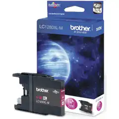 Brother Blekkpatron LC-1280XM Magenta Høykapasitet (1.200 sider)