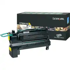 Lexmark Toner Gul C792A1YG Return (6.000 sider)