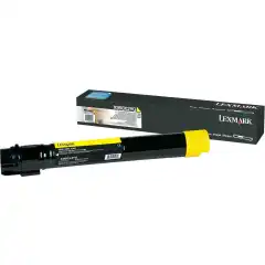 Lexmark Toner Gul Ekstra Høykapasitet (22.000 sider)