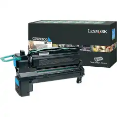 Lexmark Toner Cyan C792X1CG Høykapasitet Return (20.000 sider)