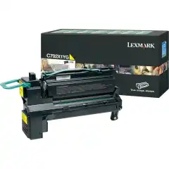 Lexmark Toner Gul C792X1YG Høykapasitet Return (20.000 sider)