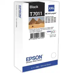Epson Blekkpatron T7011 Sort XXL Ekstra Høykapasitet (63.2ml) (3.400 sider)