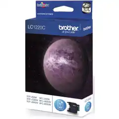 Brother Blekkpatron LC-1220C Cyan (300 sider)