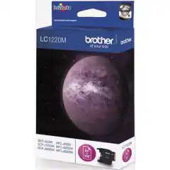Brother Blekkpatron LC-1220M Magenta (300 sider)