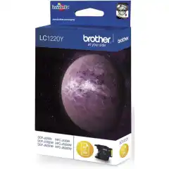 Brother Blekkpatron LC-1220Y Gul (300 sider)