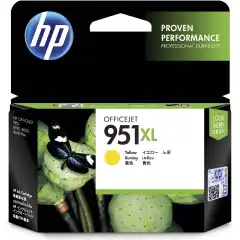 HP Blekkpatron No.951XL Gul (17ml)