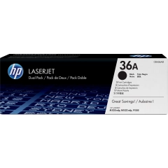 HP Toner 36A Sort 2stk (2x2.000 sider)