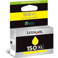 Lexmark Blekkpatron No.150XL Gul
