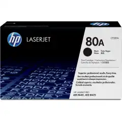 HP Toner 80A Sort (2.700 sider)