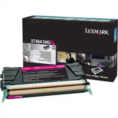 Lexmark Toner Magenta X746A1MG Return (7,000 sider)