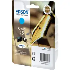 Epson Blekkpatron No.16 Cyan (3.1ml)