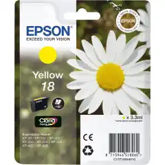 Epson Blekkpatron No.18 Gul (3ml)