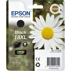 Epson Blekkpatron No.18XL Sort Høykapasitet (11.5ml)