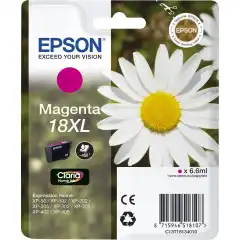 Epson Blekkpatron No.18XL Magenta Høykapasitet (6.6ml)