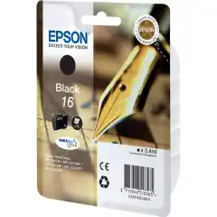 Epson Blekkpatron No.16 Sort (5.4ml)
