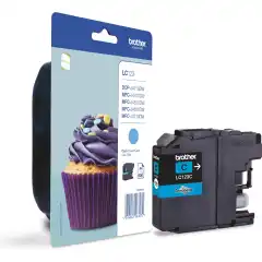 Brother Blekkpatron LC-123C Cyan (5.9ml) (600 sider)