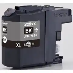 Brother Blekkpatron LC-127XLBK Sort Høykapasitet (1.200 sider)