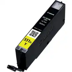 Canon Blekkpatron CLI-551YXL Gul Høykapasitet (11ml)