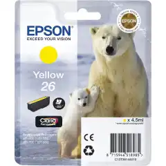 Epson Blekkpatron No.26 Gul (4.5ml)