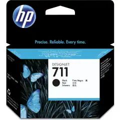 HP Blekkpatron No.711 Sort (38ml)