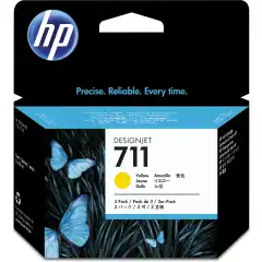 HP Blekkpatron No.711 Gul (29ml)