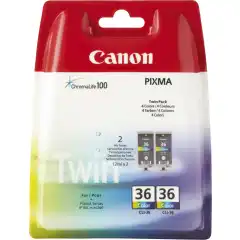 Canon Blekkpatron Pakke CLI-36C Farge 2stk (2x12ml)