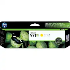 HP Blekkpatron No.971XL Gul Høykapasitet (83ml)
