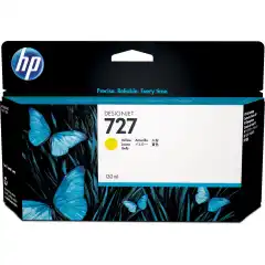HP Blekkpatron No.727 Gul (130ml)