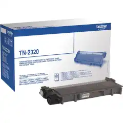 Brother Toner TN-2320 Sort Høykapasitet (2.600 sider)