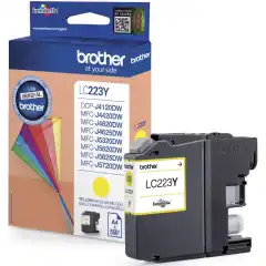 Brother Blekkpatron LC-223Y Gul (5.9ml) (550 sider)