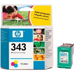 HP Blekkpatron No.343 Farge (7ml)