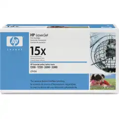 HP Toner 15X Sort Høykapasitet (3.500 sider)