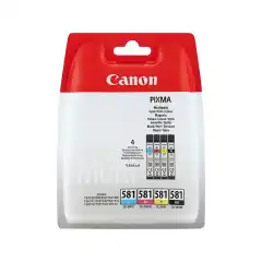 Canon Blekkpatron Pakke CLI-581 BK/CMY (4x5.6ml)