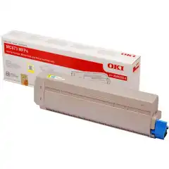 OKI Toner Gul 45862814 (10.000 sider)