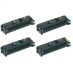 TB Tonerpakke 121A/EP87 Sort/Cyan/Magenta/Gul (5.000/3x4.000 sider)