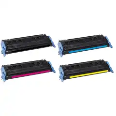 TB Tonerpakke 124A Sort/Cyan/Magenta/Gul (2.500/3x2.000 sider)