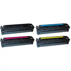 TB Tonerpakke 125A/716 Sort/Cyan/Magenta/Gul (2.200/3x1.400 sider)