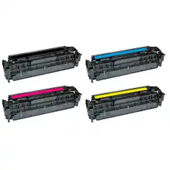 TB Tonerpakke 304A/718 Sort/Cyan/Magenta/Gul (3.500/3x2.800 sider)