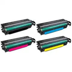 TB Tonerpakke 504/723 Sort/Cyan/Magenta/Gul (10.000/3x7.000 sider)