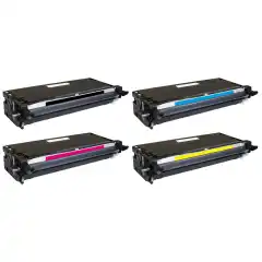 TB Tonerpakke Sort/Cyan/Magenta/Gul (4x8.000 sider)