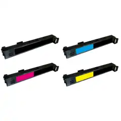 TB Tonerpakke 823A/824A Sort/Cyan/Magenta/Gul (1x16.500/3x21.000 sider)
