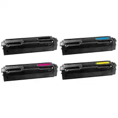 TB Tonerpakke CLT-504S Sort/Cyan/Magenta/Gul (2.500/3x1.800 sider)