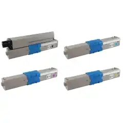 TB Tonerpakke Sort/Cyan/Magenta/Gul (7.000/3x5.000 sider)