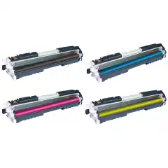 TB Tonerpakke Sort/Cyan/Magenta/Gul (1.300/3x1.000 sider)